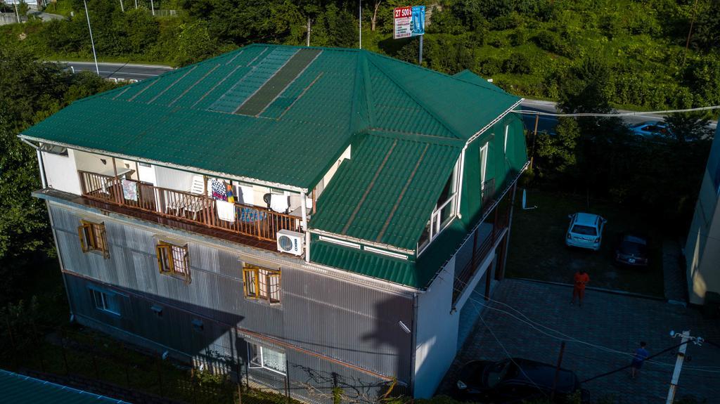 Green Hotel Kvariati Bagian luar foto
