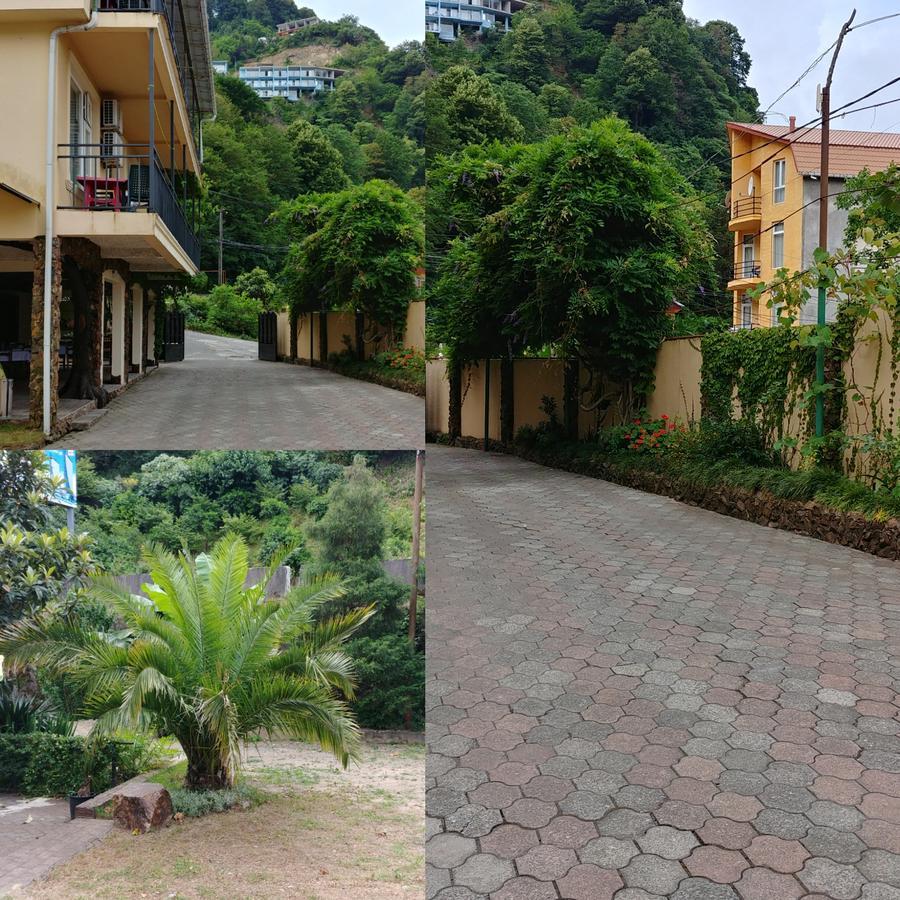 Green Hotel Kvariati Bagian luar foto